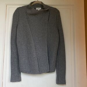 Versatile Cotton Blend Sweater Jacket By Lou And Grey